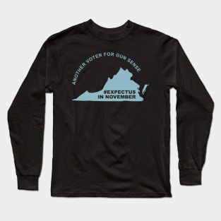 Another Voter for Gun Sense - Teal Long Sleeve T-Shirt